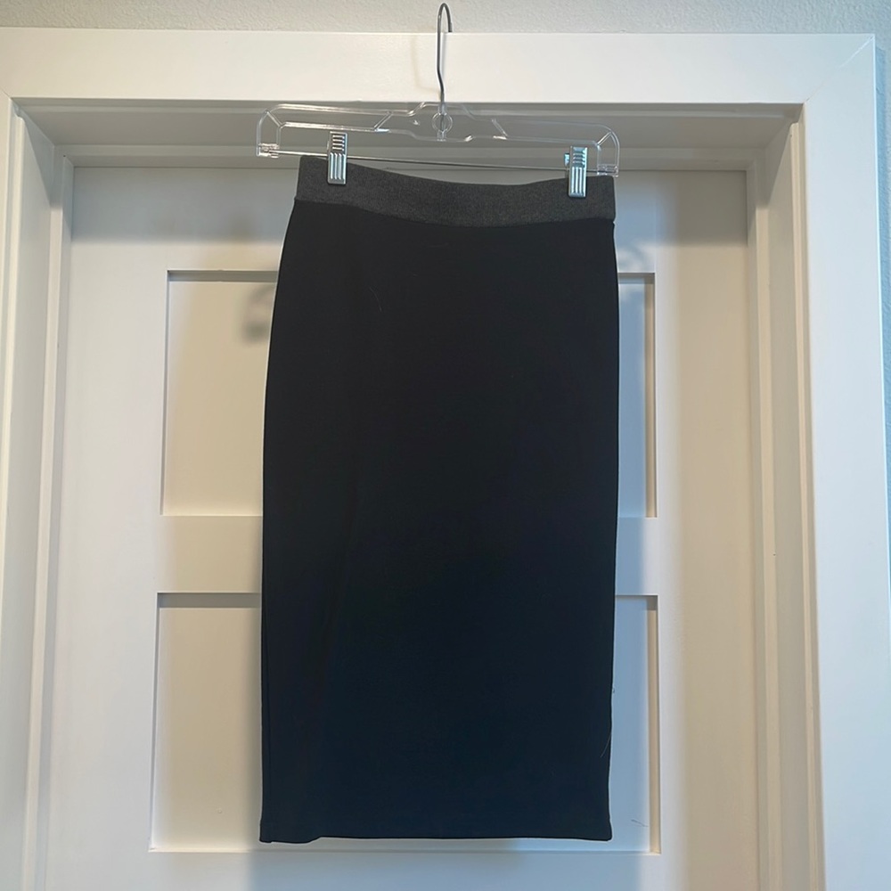 Zara Trafaluc Stretch Knit Midi Skirt